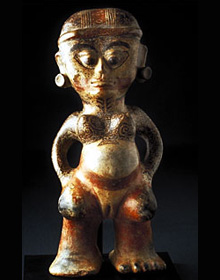 Ceramic Female Figure - Intermediate Area