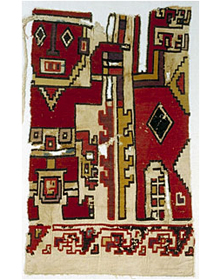 Textile fragment - Moche