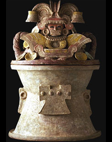 Butterfly God incense burner - Teotihuacan