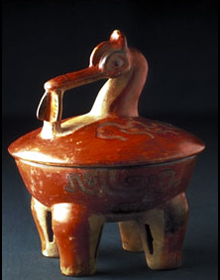 Tetra-pod vessel - Maya (Before A.D. 1520)