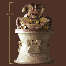 'Butterfly God' incense burner - Teotihuacan