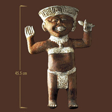 Ceramic male figure - Veracruz