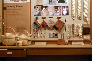Installation at the Textile Museum of Canada 