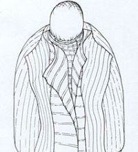 Illustration of a mummy bundle