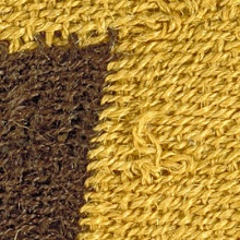 Detailed view of a woven textile