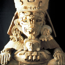 Zapotec funerary urn
