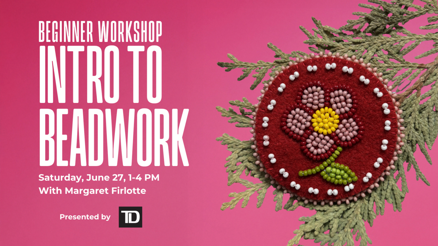 Michigan Bead Program Introduction to Beadwork (Beginner) - Five Petal Pin - Textile Museum ...